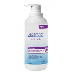 Bepanthol Sensidaily Pompalı Günlük Vücut Kremi 400 ml Çok Kuru veya Atopik Ciltler - Prebiyotik