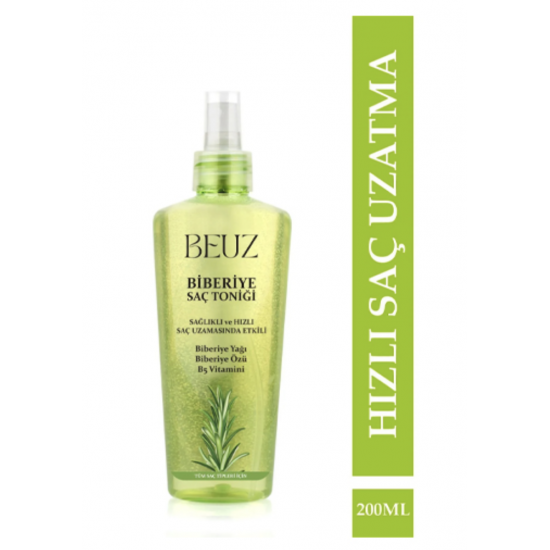 Beuz Biberiye Saç Toniği 200 ml Hızlı Ve Sağlıklı Saç Uzatma Etkili