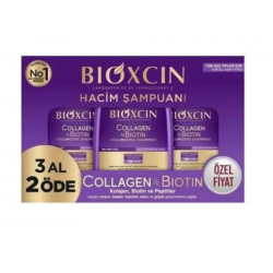 Bioxcin Collagen & Biotin Hacim Şampuan 3 Al 2 Öde 3 x 300 ml