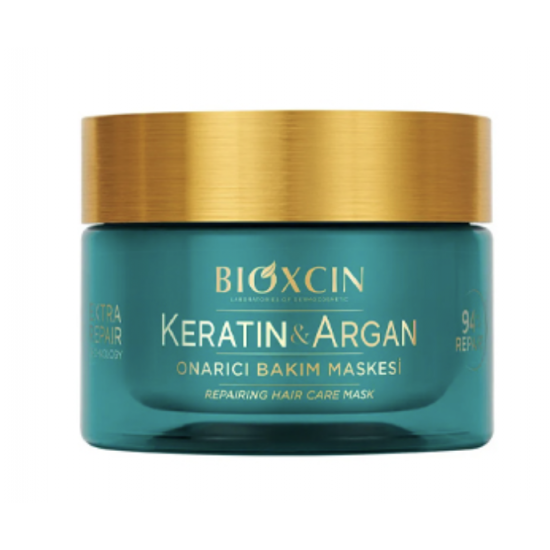 Bioxcin Keratin & Argan Onarıcı Saç Bakım Maskesi 225 Ml - Yıpranmış Ve Hassas Saçlar