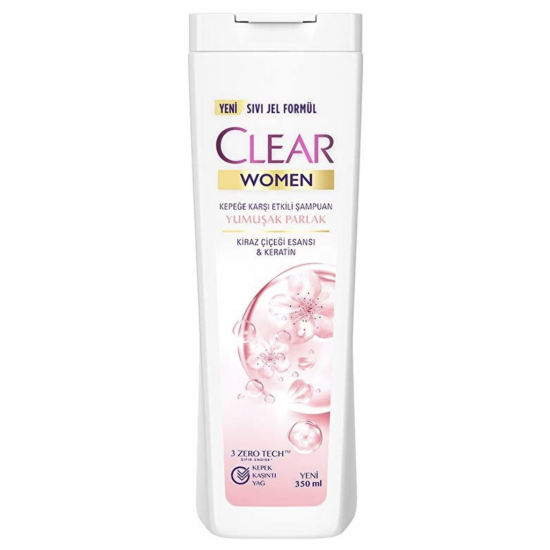 Clear Women Yumuşak ve Parlak Şampuan 350 ml