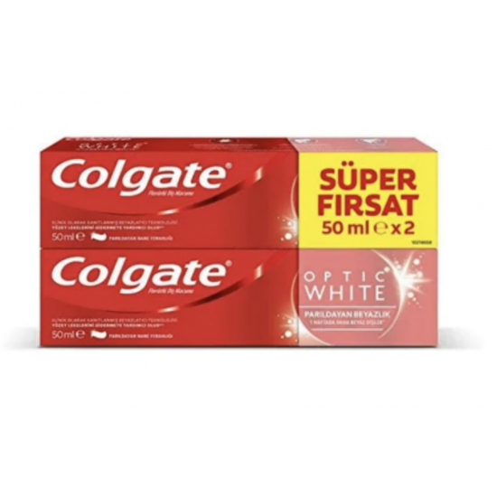Colgate Optik White 2*50 ml