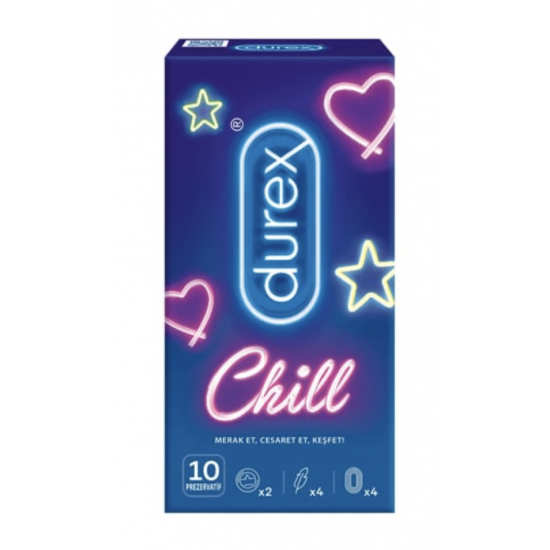 Durex Chill 10'lu Prezervatif