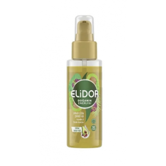 Elidor Doğanın Enerjisi Serum Saç Bakım Yağı Avokado ve Üzüm Çekirdeği Yağı 80 ml