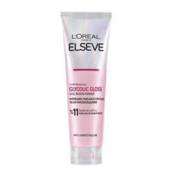 Elseve Glycolic Gloss Mükemmel Parlaklık için Pürüzsüzleştirici Saç Kremi 150ml