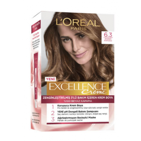 Excellence Saç Boyası Koyu Kestane (3) *6