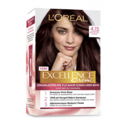 Excellence Saç Boyası. Büyüleyici Kahve (4.15) *6