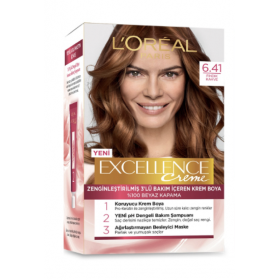 Excellence Saç Boyası. Fındık Kahve (6.41) *6