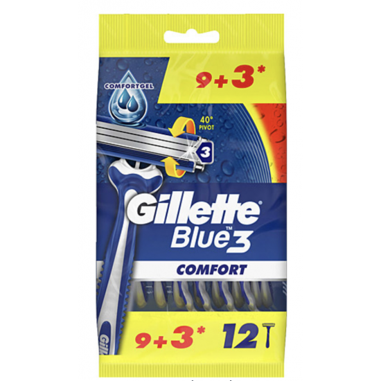 Gillette Blue3 Comfort 9+3