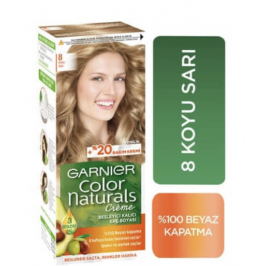 Garnıer Color Naturel (N8) Koyu Kumral *12
