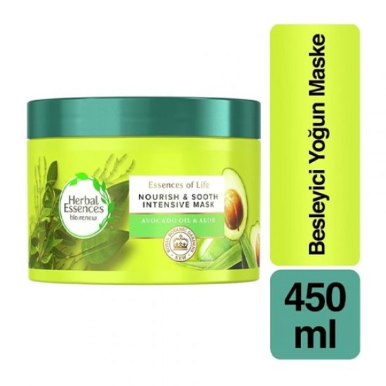 Herbal Essences Avocado Yağı & Aloevera Maske 450ml