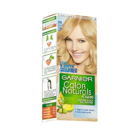 Garnier Color Naturals Saç Boyası 110 Ekstra Açık Doğal Sarı