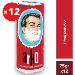 Arko Men Tıraş Sabunu 75 gr x 12