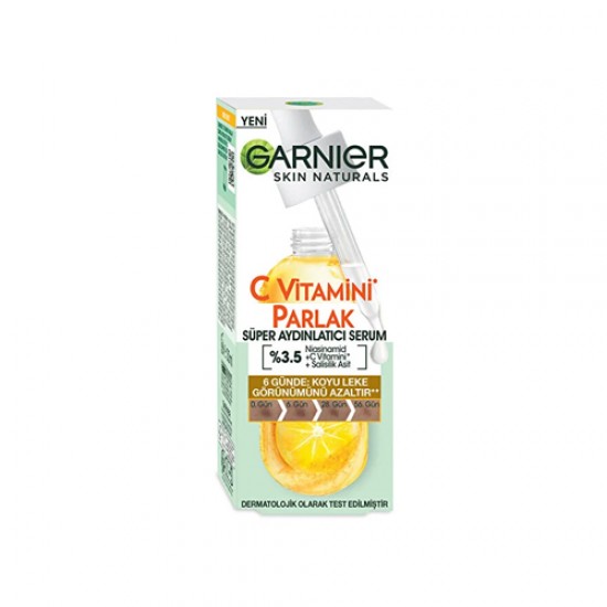 Garnier C Vitamini Parlak Süper Aydınlatıcı Serum 30ml